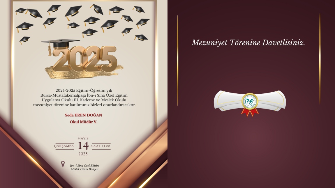 MEZUNİYETE DAVETLİSİNİZ!